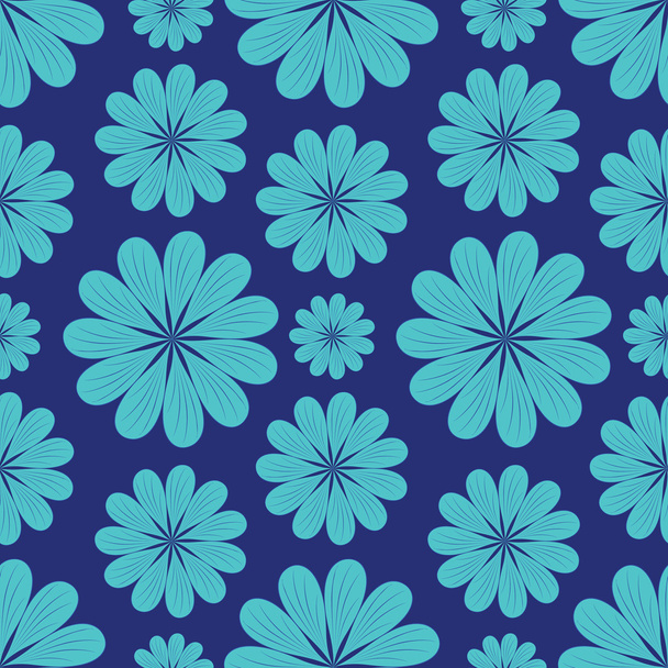 Vector seamless floral pattern texture - ベクター画像