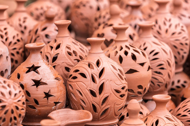 traditional Turkish clay products as souvenirs - Photo, Image