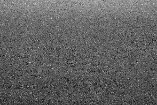 黒いアスファルトの道路のテクスチャ。-背景 - 写真・画像