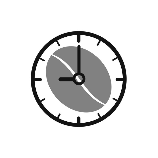 Coffee Time icon, flat design template, vector illustration - Вектор, зображення