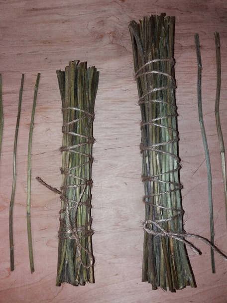 Dried yarrow stems for I Ching divination - Photo, Image