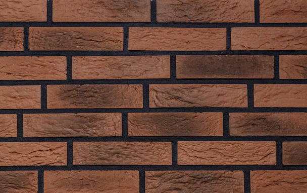 brick texture and wall tiles elevation background - Zdjęcie, obraz