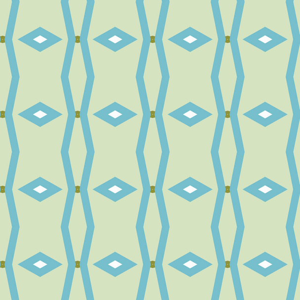 幾何学的な形をしたシームレスなパターン - ベクター画像