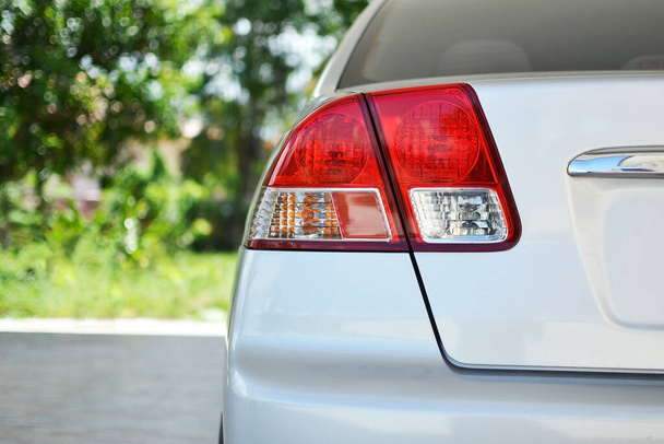 closeup of taillight on modern car - Photo, Image