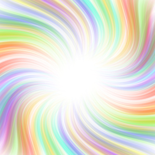 Beautiful rainbow swirl background - Photo, Image