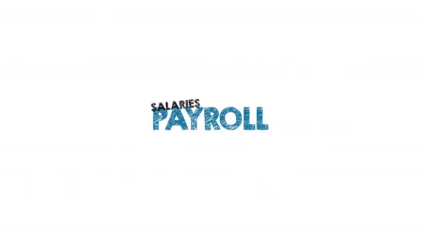 Payroll, work, opportunities, finance and insurance concept - Footage, Video