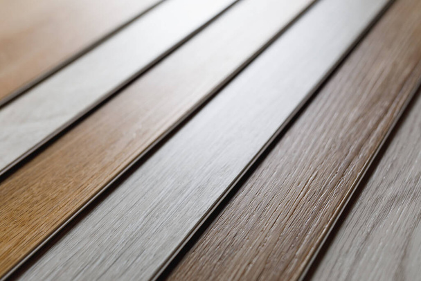 laminate flooring planks variations background - Photo, Image