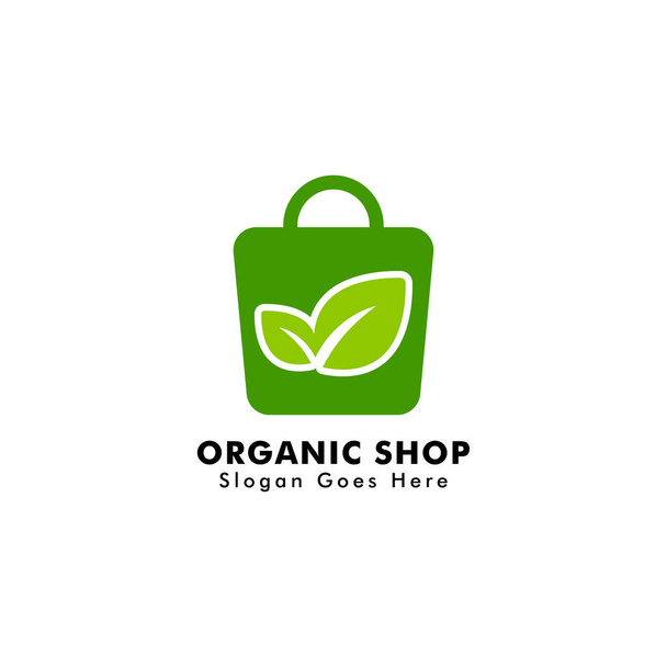 Organische Shop Logo Vector eps. 10 - Vector, afbeelding