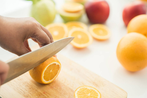 Fresh Orange Fruit slice  - Foto, Imagen