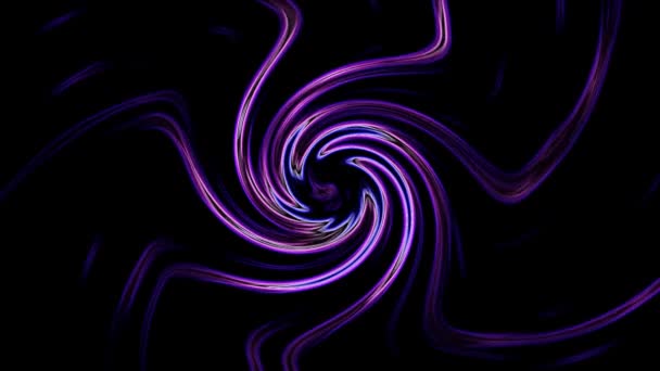 Blue Violet Swirl na czarnym tle stock video to świetny klip wideo. Ten klip wideo 1920x1080 (HD) może być wykorzystywany jako tło w każdym projekcie. Ten materiał będzie wyglądał świetnie w następnej edycji, projekcie lub filmie. - Materiał filmowy, wideo