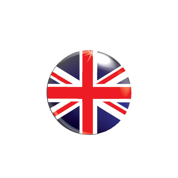 united kingdom flag icon - Vektor, kép
