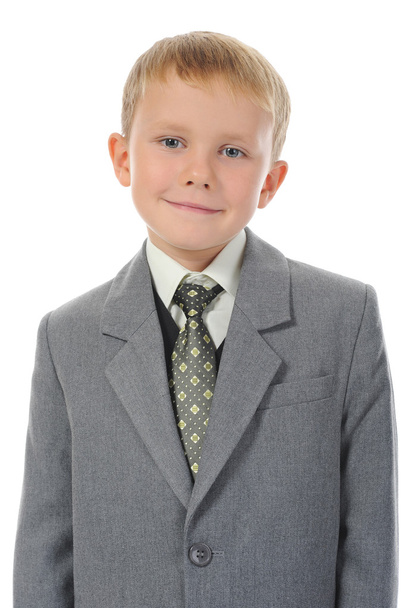 Boy in a business suit - Foto, imagen