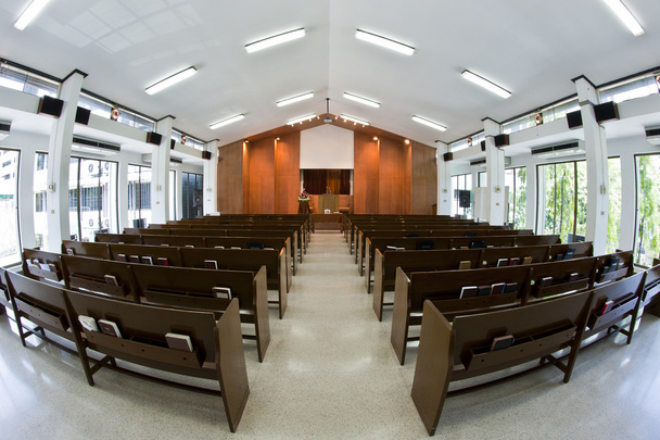 egyházi épületen belül - Fotó, kép