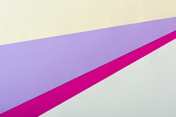 abstracte geometrische achtergrond met kleurrijk papier - Foto, afbeelding