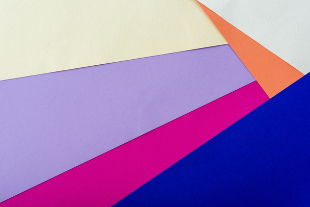 abstract geometric background with colorful paper - 写真・画像