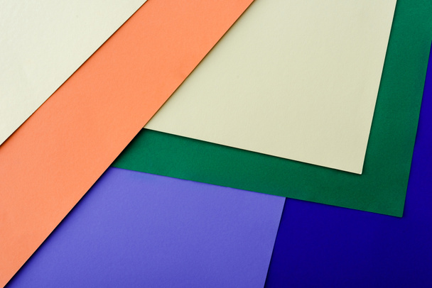 abstrakti geometrinen tausta värikäs paperi - Valokuva, kuva