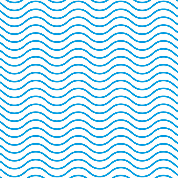Синяя волна. Векторная иллюстрация
 - Вектор,изображение