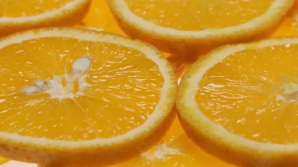 naranja rebanadas retroiluminado ángulo de 30 grados
 - Metraje, vídeo