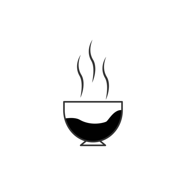 Иллюстрация векторного дизайна кружки кофе
  - Вектор,изображение