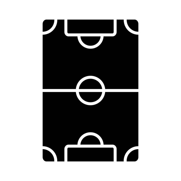 jogo de futebol, campeonato de quadra esportes recreativos ícone de estilo silhueta torneio
 - Vetor, Imagem