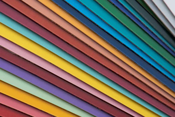 колекція кольорових зразків крупним планом
 - Фото, зображення