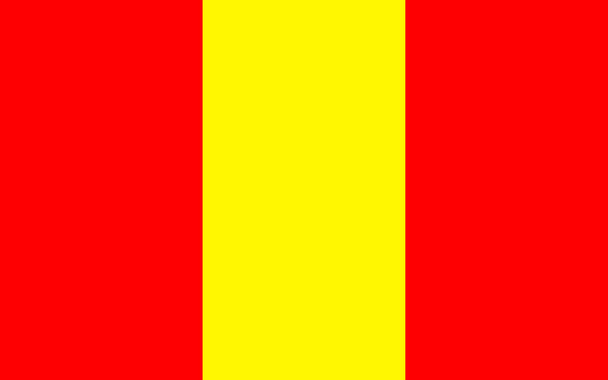 Senlis bayrağı, Fransa - Fotoğraf, Görsel