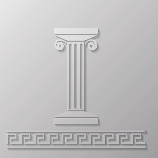 大理石の柱 - ベクター画像