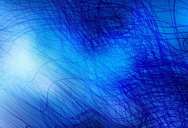 Világos kék vektor absztrakt fényes textúra. Színes illusztráció absztrakt stílusban, gradienssel. A tervezés új módja. - Vektor, kép