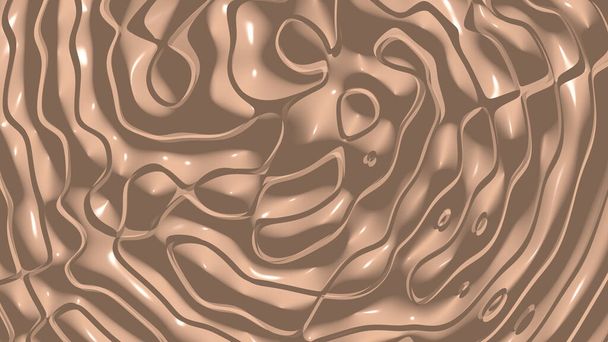 Простой 3D абстрактный фон из монохромного АТОМИЧЕСКОГО ТАНГЕРИНА цвета с тенью и окраской подходит для добавления различных материалов
 - Фото, изображение