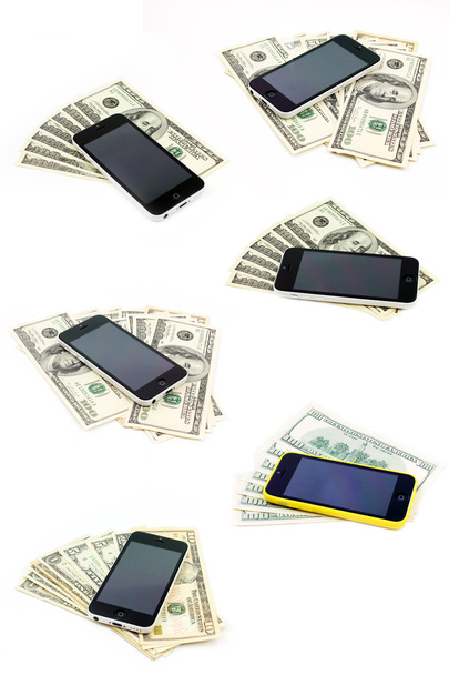 Phone and dollars - Photo, Image