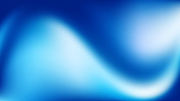 modré vlny jemné pastelové abstraktní pozadí pro design s grad - Vektor, obrázek