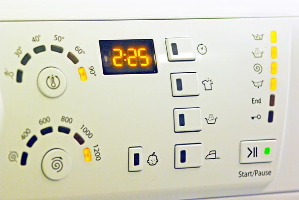 wasmachine paneel - Foto, afbeelding