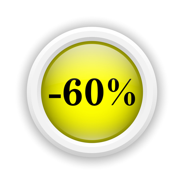 60 por ciento icono de descuento
 - Foto, Imagen