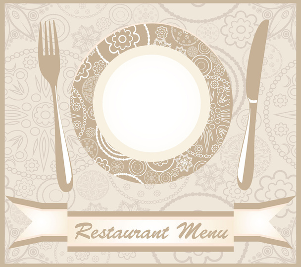 Restaurant menu. - Vector, Image