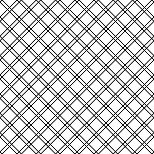 padrão sem costura com caixas quadradas verificadas lineares no fundo branco. padrão para tecido, fundo, impressão, envolvimento, etc
. - Vetor, Imagem