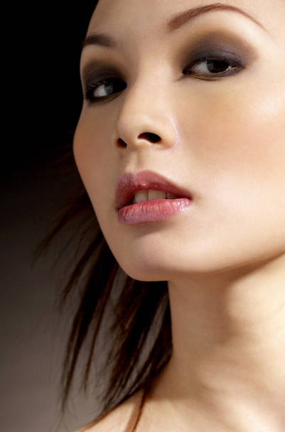 Close-up of a woman's face - Foto, Imagem