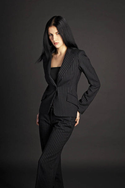 Studio shot of a lady in office attire - Photo, image