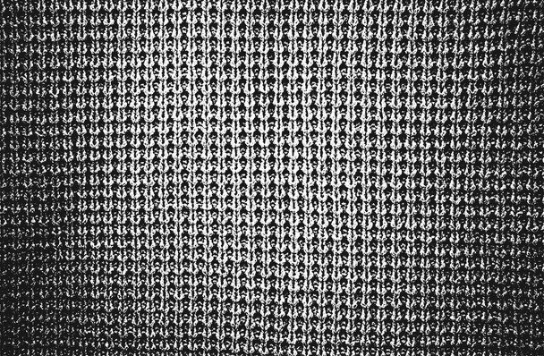 Сумнівна текстура ткацької тканини, орнаментальний в'язаний светр, плетений, майка, пуловер. гранжевий фон. абстрактний напівтоновий векторна ілюстрація
 - Вектор, зображення