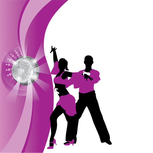 vettore sfondo viola con coppia di danza
 - Vettoriali, immagini