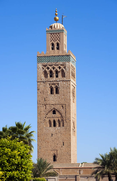 Die Koutoubia-Moschee in Marrakesch - Foto, Bild