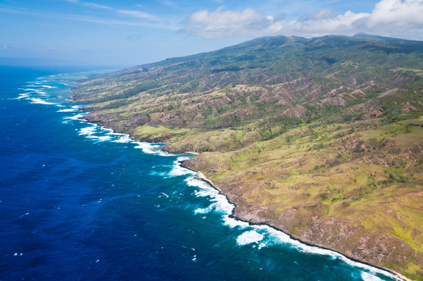 linia brzegowa wyspie Molokai - Zdjęcie, obraz