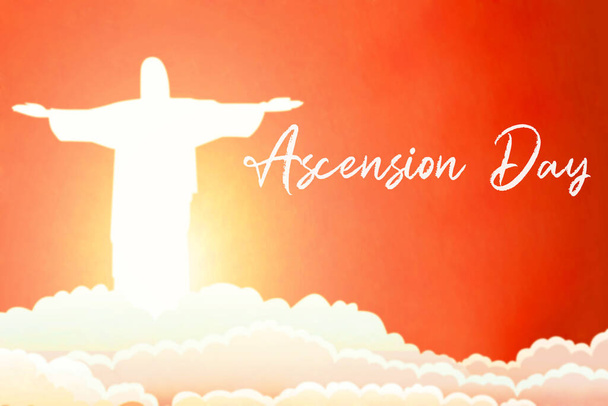 ascension day of jesus christ 2020 blurred background - Photo, Image