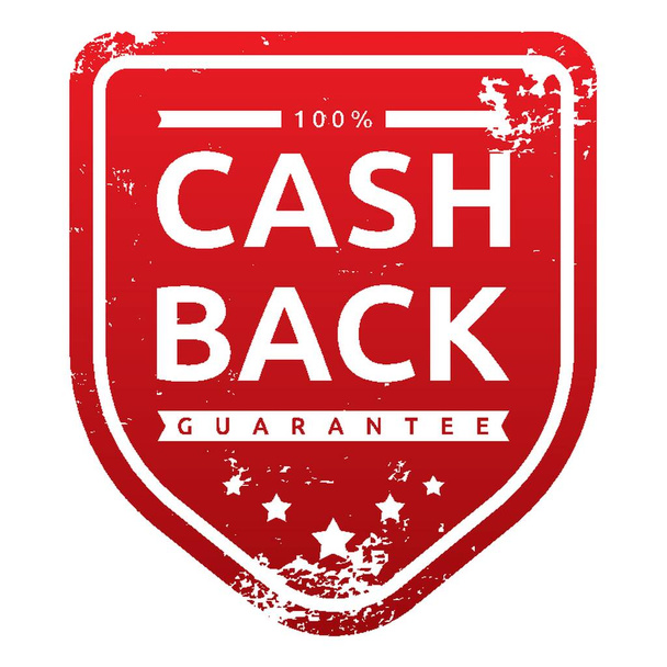 money back guarantee label - Vektor, Bild
