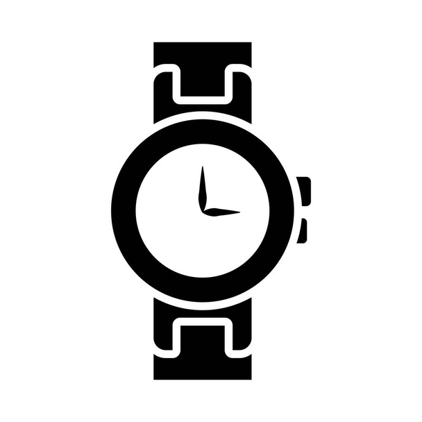 ícone de relógio de mão imagem, estilo de linha
 - Vetor, Imagem