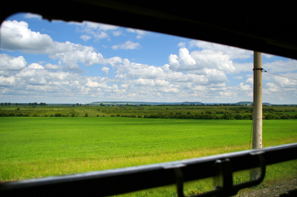 Open train window - Photo, Image