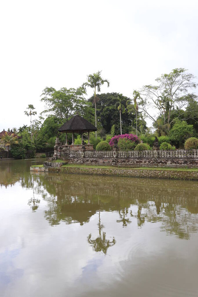Tapınak bölgesi Taman Ayun, Endonezya  - Fotoğraf, Görsel