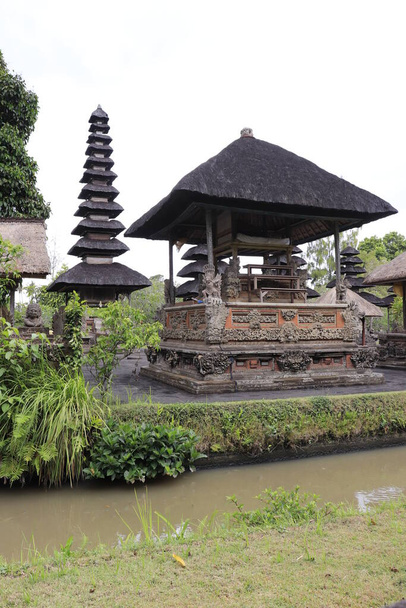 Terytorium świątyni Taman Ayun, Indonezja  - Zdjęcie, obraz