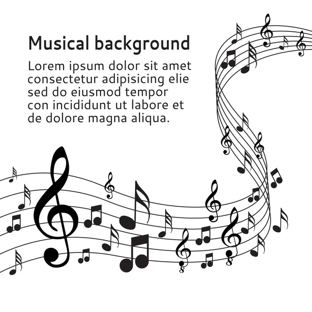 Music notes - Vecteur, image