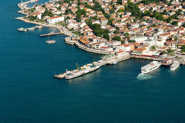 İstanbul Adaları İstanbul, Türkiye 'den Helikopter Görünümü - Fotoğraf, Görsel