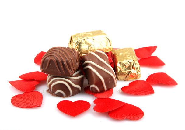 Асорті вишукані шоколадні цукерки
 - Фото, зображення
